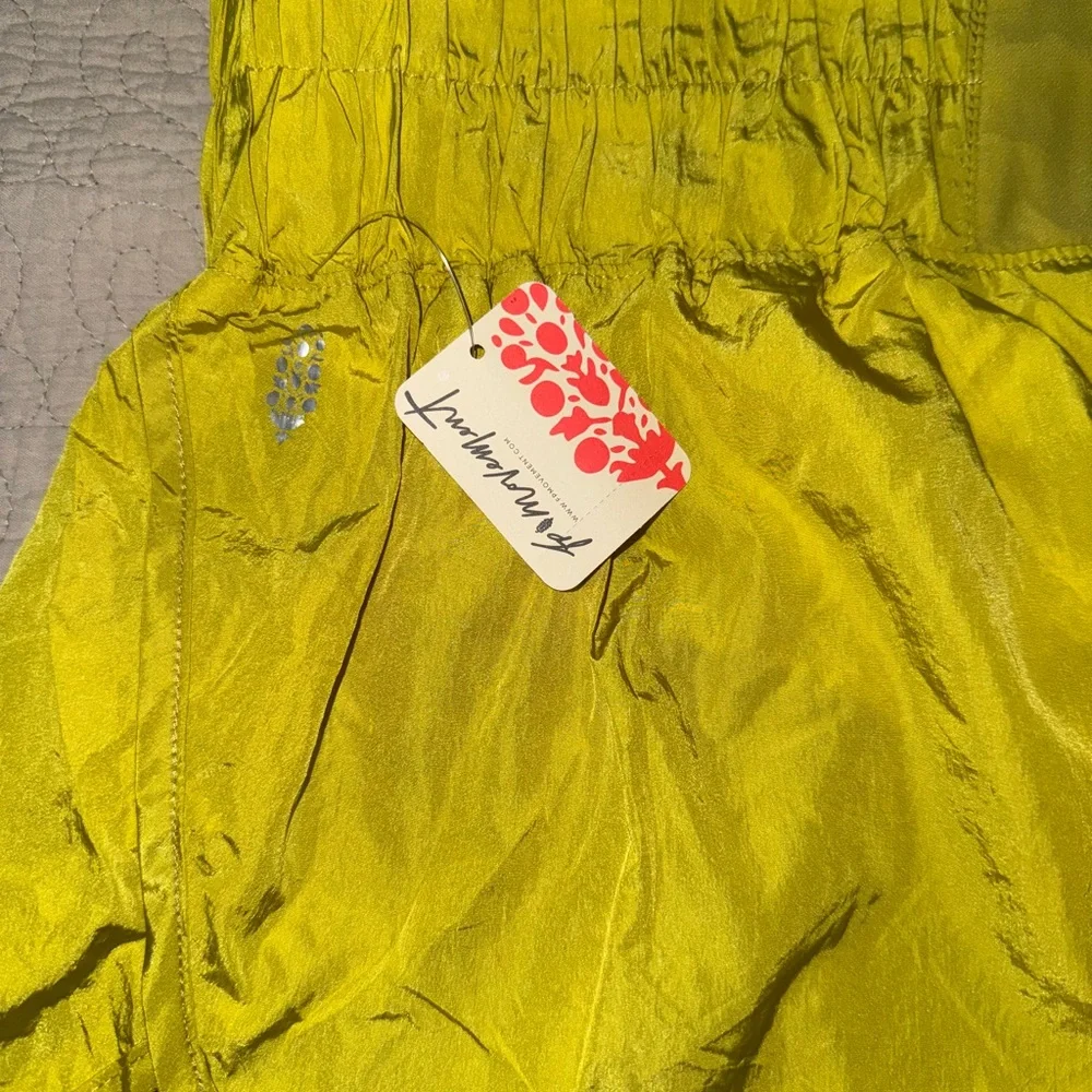FP movement High Waist‎ Yellow Shorts